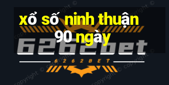 xổ số ninh thuận 90 ngày