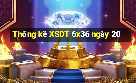 Thống kê XSDT 6x36 ngày 20