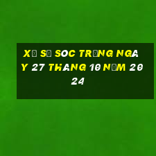 xổ số sóc trăng ngày 27 tháng 10 năm 2024