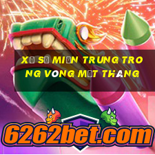 xổ số miền trung trong vòng một tháng