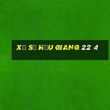 xổ số hậu giang 22 4