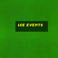 lce events