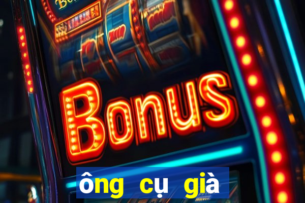 ông cụ già bán vé số