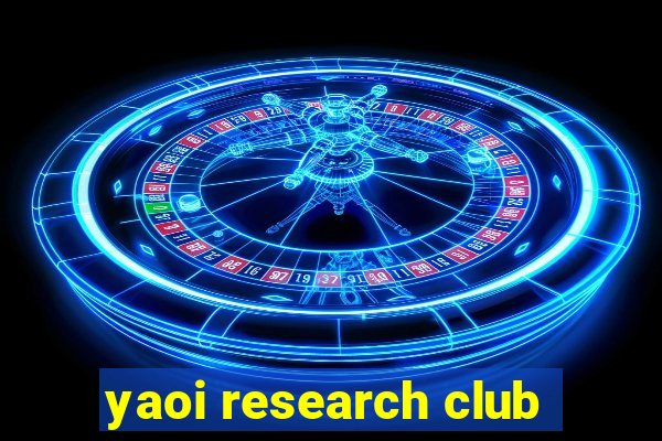 yaoi research club