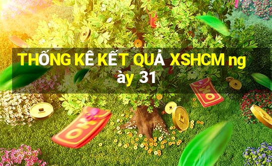 THỐNG KÊ KẾT QUẢ XSHCM ngày 31