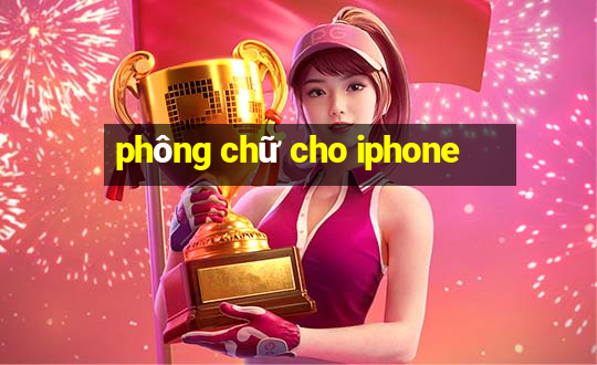 phông chữ cho iphone