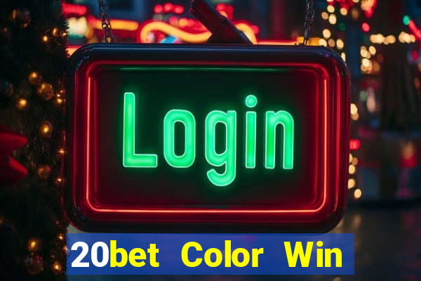 20bet Color Win Net Tải về