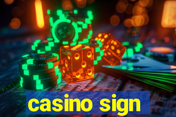 casino sign