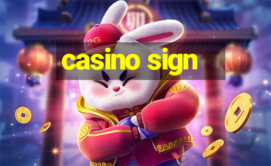 casino sign