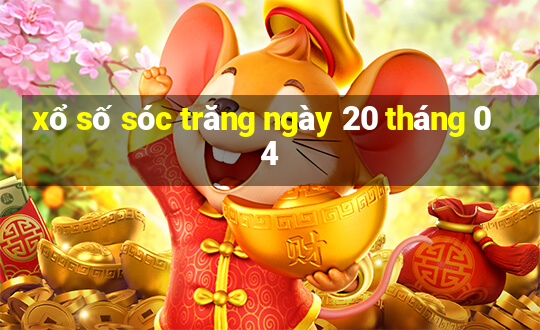 xổ số sóc trăng ngày 20 tháng 04