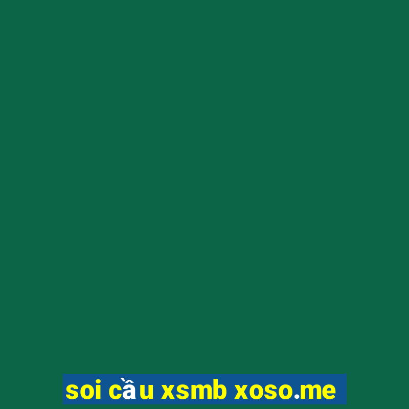 soi cầu xsmb xoso.me