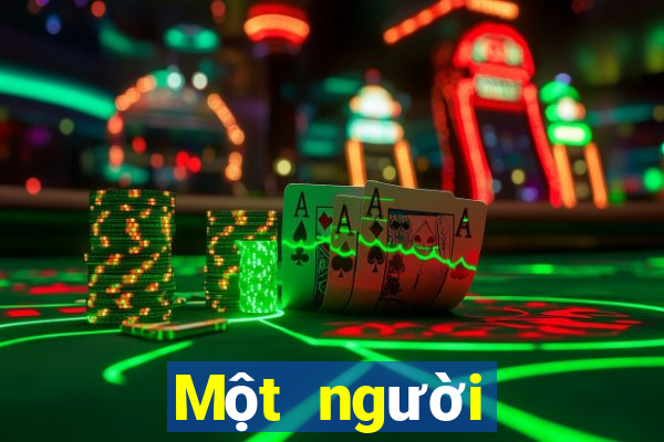 Một người chơi game bài