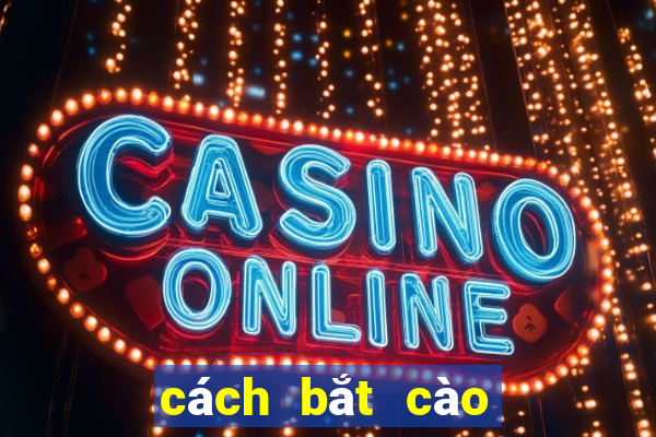 cách bắt cào cào dễ nhất