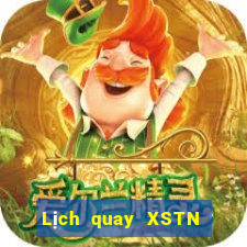 Lịch quay XSTN ngày 12