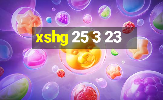 xshg 25 3 23