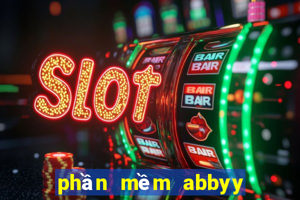 phần mềm abbyy finereader 15