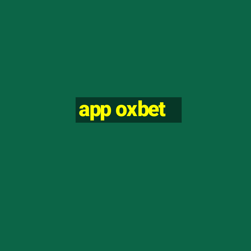 app oxbet