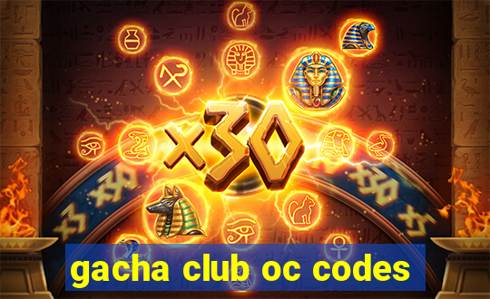 gacha club oc codes