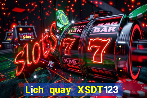 Lịch quay XSDT123 ngày 8