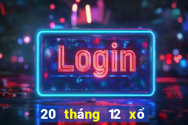 20 tháng 12 xổ số cần thơ