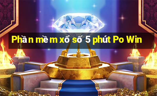 Phần mềm xổ số 5 phút Po Win