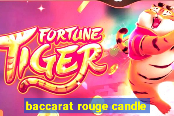 baccarat rouge candle