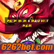 Phần mềm 6 màu Việt nam