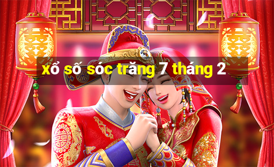 xổ số sóc trăng 7 tháng 2