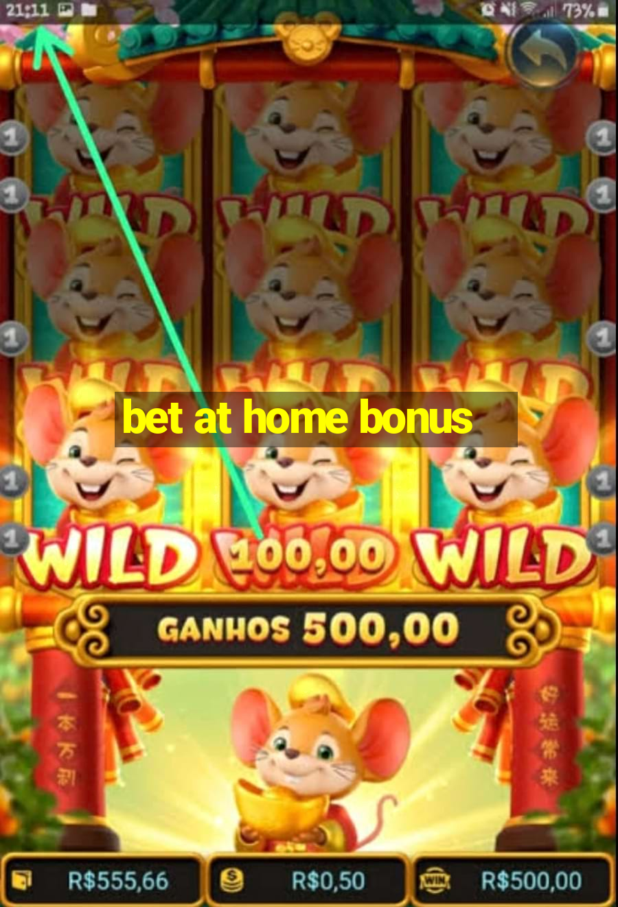 bet at home bonus