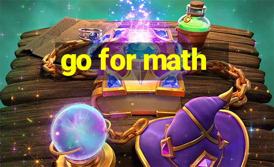 go for math