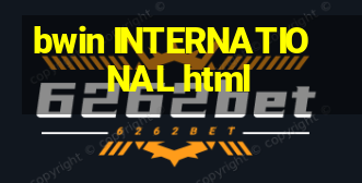 bwin INTERNATIONAL html