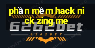 phần mềm hack nick zing me