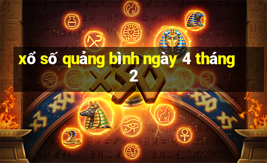 xổ số quảng bình ngày 4 tháng 2