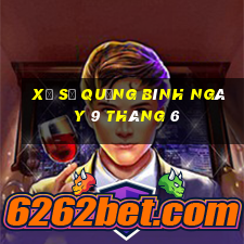 xổ số quảng bình ngày 9 tháng 6