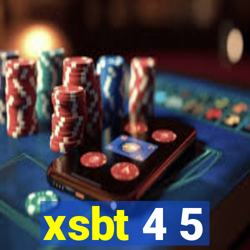 xsbt 4 5