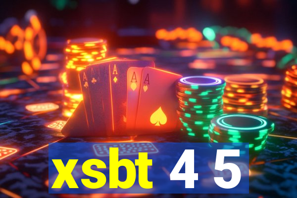 xsbt 4 5