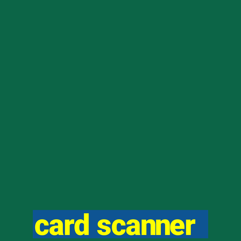 card scanner