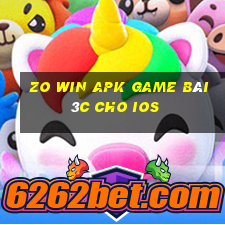 Zo Win Apk Game Bài 3C Cho Ios