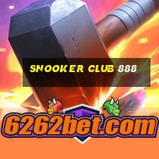 snooker club 888