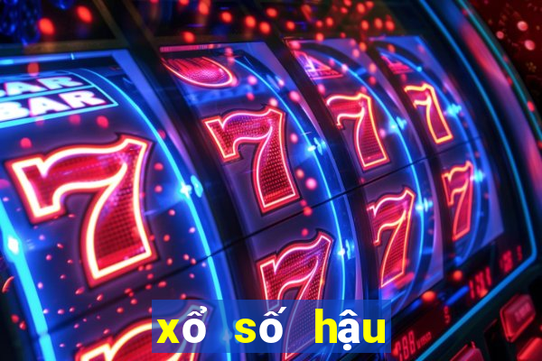 xổ số hậu giang chiều nay