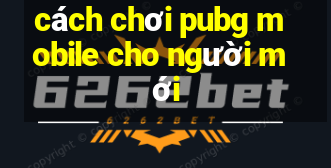 cách chơi pubg mobile cho người mới