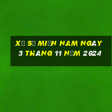 xổ số miền nam ngày 3 tháng 11 năm 2024