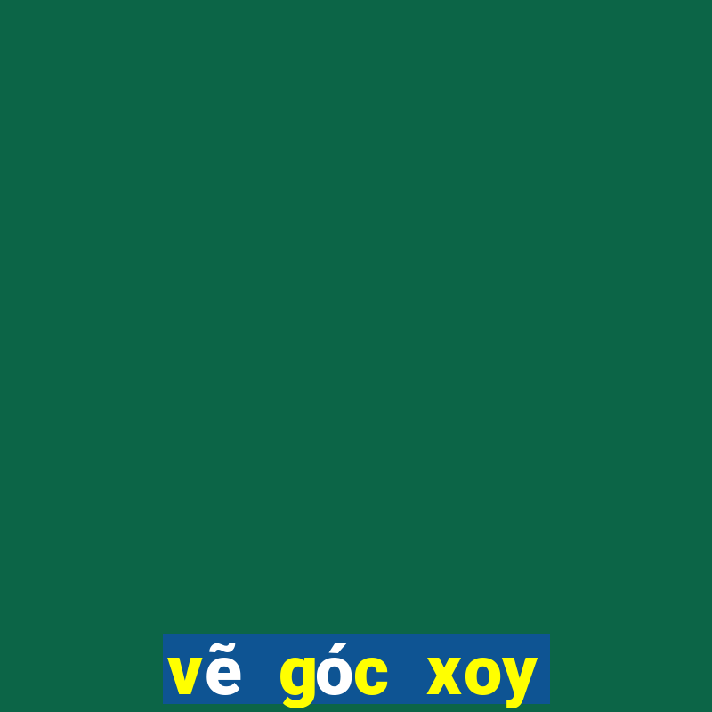 vẽ góc xoy không bẹt