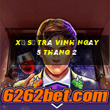 xổ số trà vinh ngày 5 tháng 2