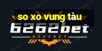 so xo vung tàu