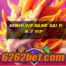 68Win.Vip Game Bài Nhất Vip