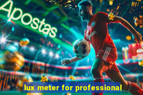 lux meter for professional