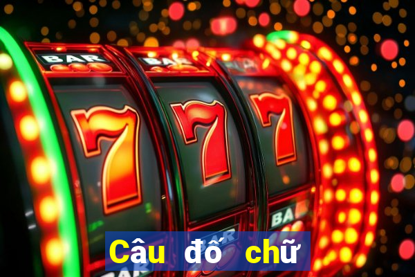 Câu đố chữ của việt nam