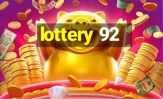 lottery 92