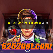 xổ số miền trung 4 3